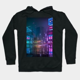 Only the rain Downtown Tokyo Hoodie